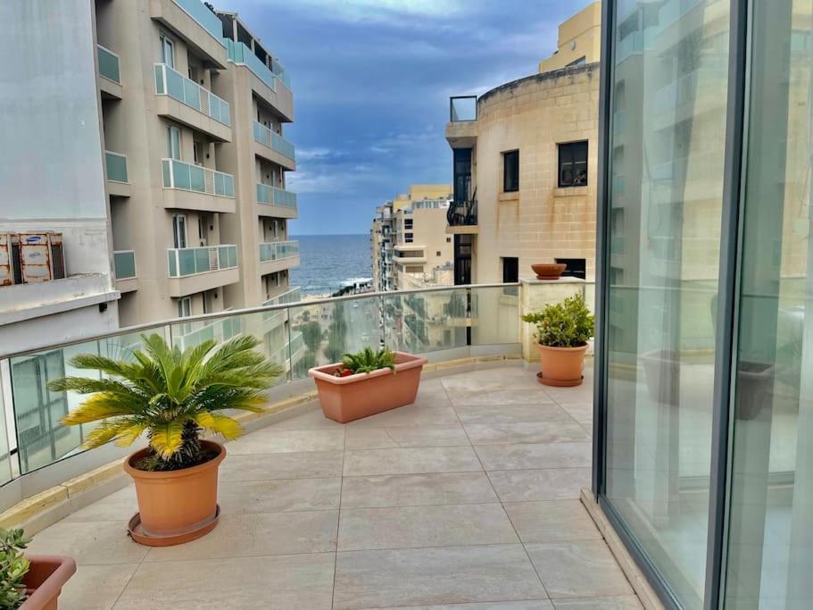 Sea View Penthouse In Tas-Sliema公寓 外观 照片